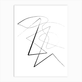 Zic Zac No 1 Art Print