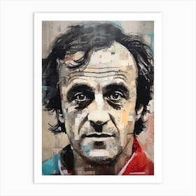 Michel Platini (4) Art Print