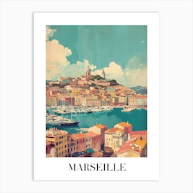 Marseille 4 Art Print