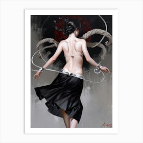 Sexy Woman 4 Art Print