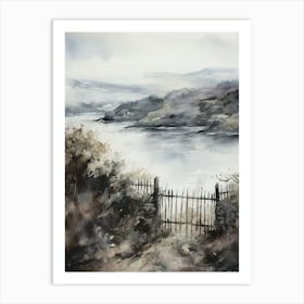 Gate To The Sea Art Print