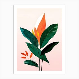 Tropical Flower Art Print