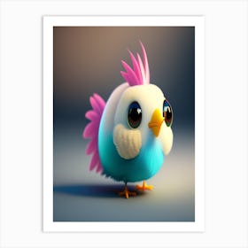 Cute Bird 1 Art Print