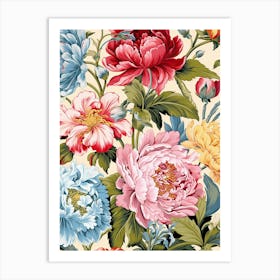 Peonies 42 Art Print