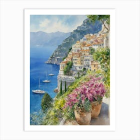 Amalfi Coast 3 Art Print