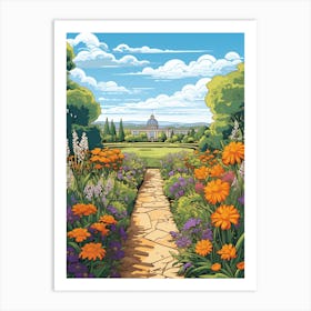 Niagara Parks Botanical Gardens Canada Illustration 1 Art Print