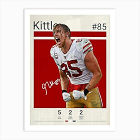 George Kittle 1 Art Print