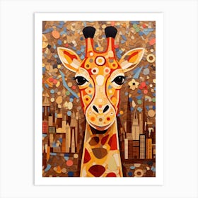 Giraffe 7 Art Print