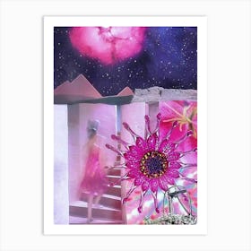 Staiway to the Galaxy - Make your Way to Love Art Print