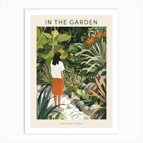 In The Garden Poster Tresco Abbey Gardens United Kingdom 1 Art Print