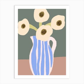 Vase Of Flowers 5 Art Print