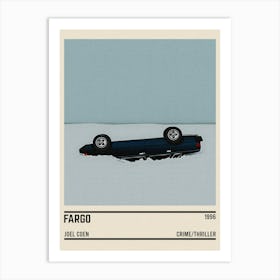 Fargo Movie Car Art Print