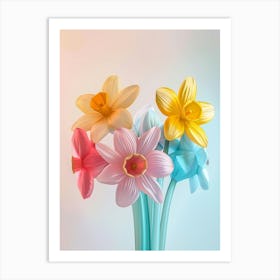 Dreamy Inflatable Flowers Daffodil 1 Art Print