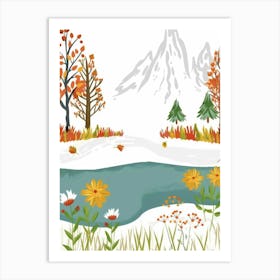 Autumn Landscape 9 Art Print