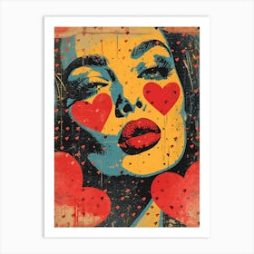 Valentine'S Day For You, Vibrant Pop Art Art Print