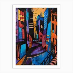 Cityscape 7 Art Print