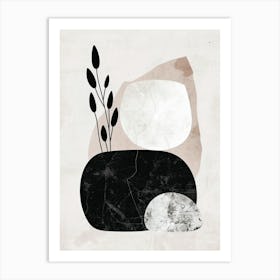 Pangkalpinang Stone Park Bauhaus Minimalist Art Print