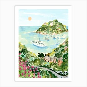 Portofino 1 Art Print