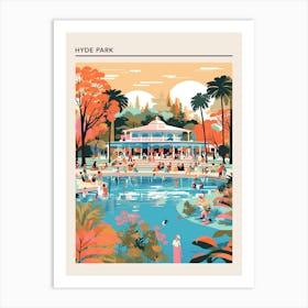 Hyde Park Sydney Australia Art Print