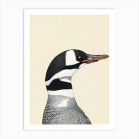 Common Loon Illustration Bird Art Print