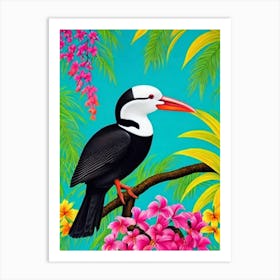 Loon 1 Tropical bird Art Print