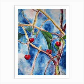 Surinam Cherry Classic Fruit Art Print