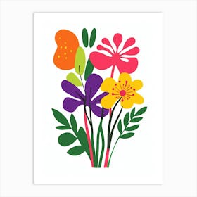 Bouquet Of Flowers 5 Art Print