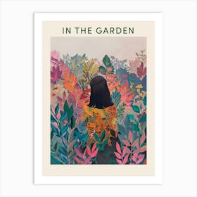 In The Garden Poster Colourful Art Print