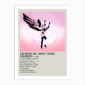 Sin Miedo (Del Amor Y Otros Demonios) ∞ 2020 Poster Art Print