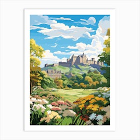 Royal Botanic Garden Edinburgh United Kingdom Illustration 3  Art Print