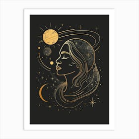 Venus And Scorpius Art Print