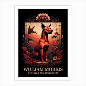 William Morris Classic Dogs Collection Affiche