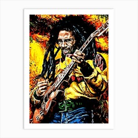 Bob Marley 4 Art Print