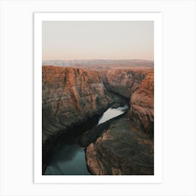 Colorado River Canyon 1 Art Print