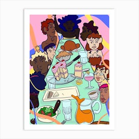 A Seat At The Table Art Print