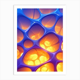 3d Fractal Art Print