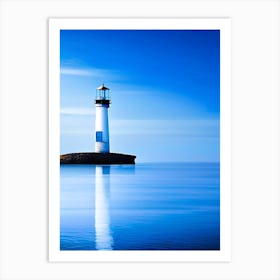 Lighthouse Waterscape Photography 3 Art Print