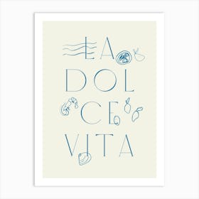 Dolce Vita 2 Art Print