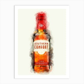 Southern Comfort American Whiskey Art Print