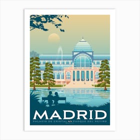 Madrid Spain Art Print