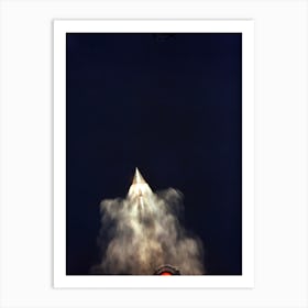 Early Moments Of The Apollo 11 Launch Art Print