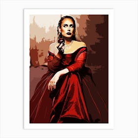 Adele Art Print