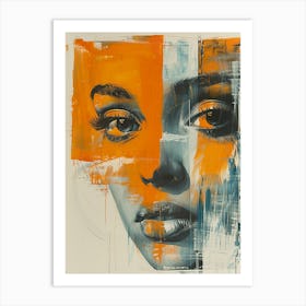 Portrait Of A Woman 4 Art Print