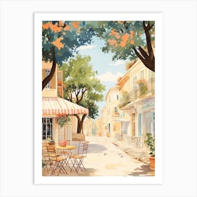 Limassol Cyprus 3 Illustration Art Print