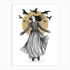 Madam Bird Art Print