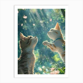 Cute Kittens Art Print