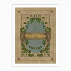 Brew Coffee Lover Poster Art Print