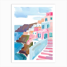 GREECE PRINT 1 Art Print