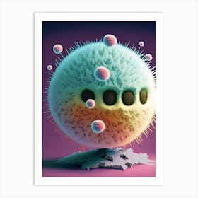 Bacteria Art Print