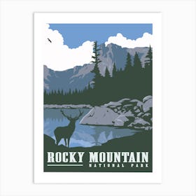 Rocky Mountain National Park Art Print